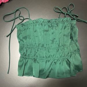 princess polly green top